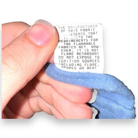 60s Dunn’s Sky Blue Made in USA Chamois Flannel Sport Shirt L - Picture 6 of 9